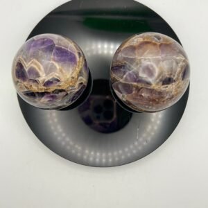 Chevron Amethyst aka Dream Amethyst Spheres