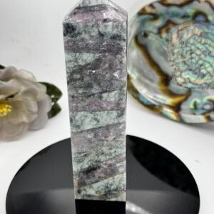 Pink Tourmaline in Pegmatite Obelisk (Tower)