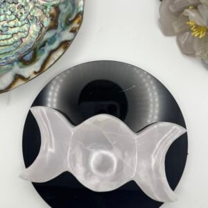 Mangano Calcite Triple Moon Bowl