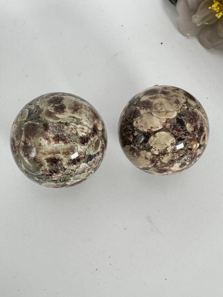 Green Flower Jasper Points
