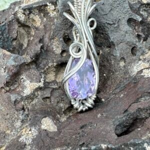 Amethyst Faceted Pendant