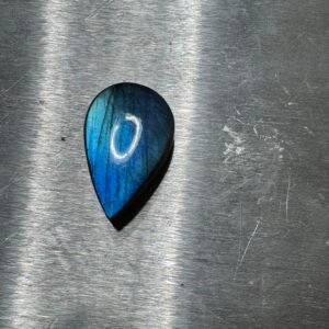 Blue Flash Labradorite Teardrop 2