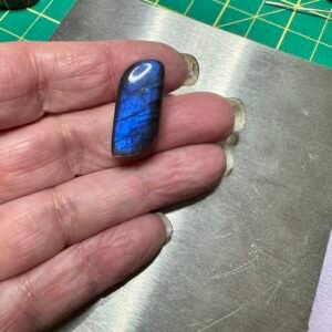 Blue Flash Labradorite Leaf 2