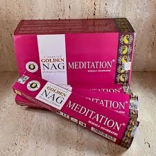 Golden Nag Meditation Incense