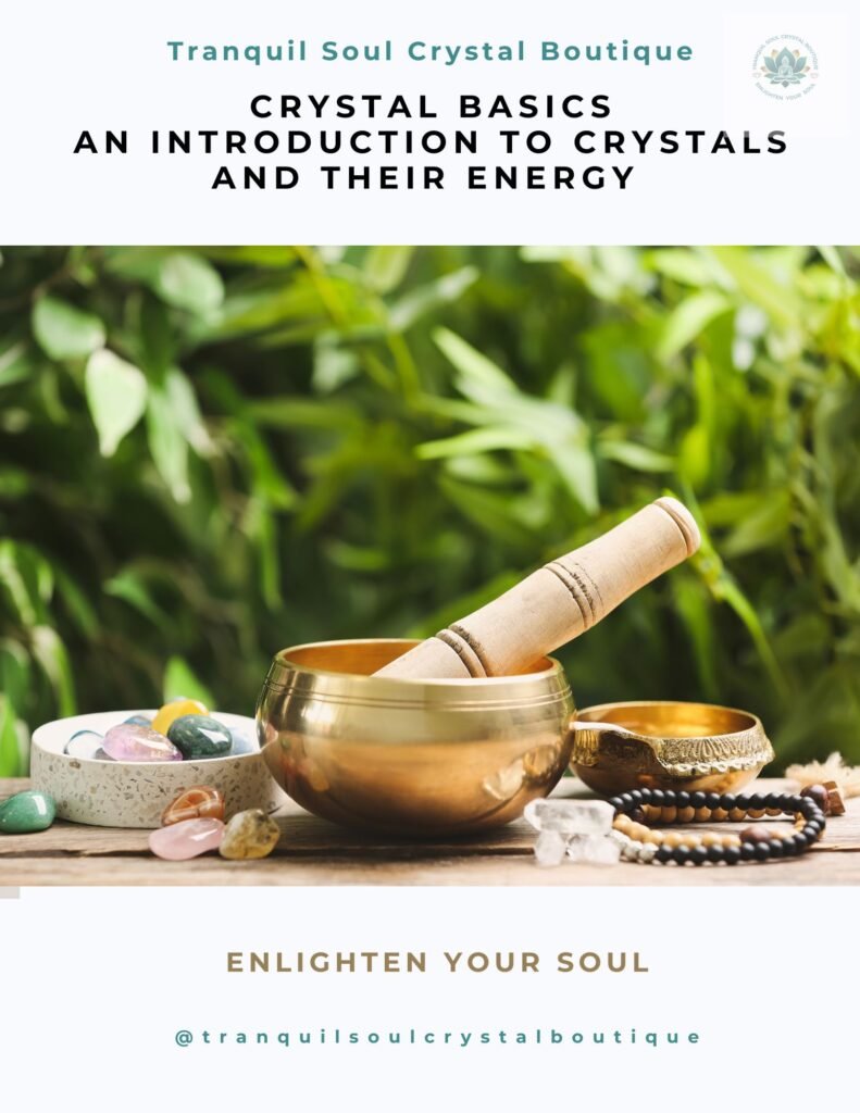 Book 1: The Crystal Basics Workbook – A Beginner’s Guide to Crystal Energy, Healing & Spiritual Growth